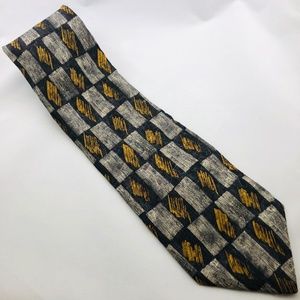 Allyn Saint George Men's Necktie Extra Long Silk